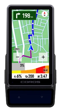 Miniatura del COROS DURA 2 en la comparativa con el Garmin Edge 1060