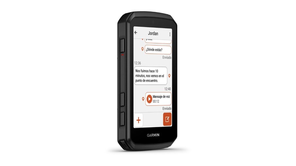 Ciclocomputador Garmin Edge 1060 en vista de tres cuartos