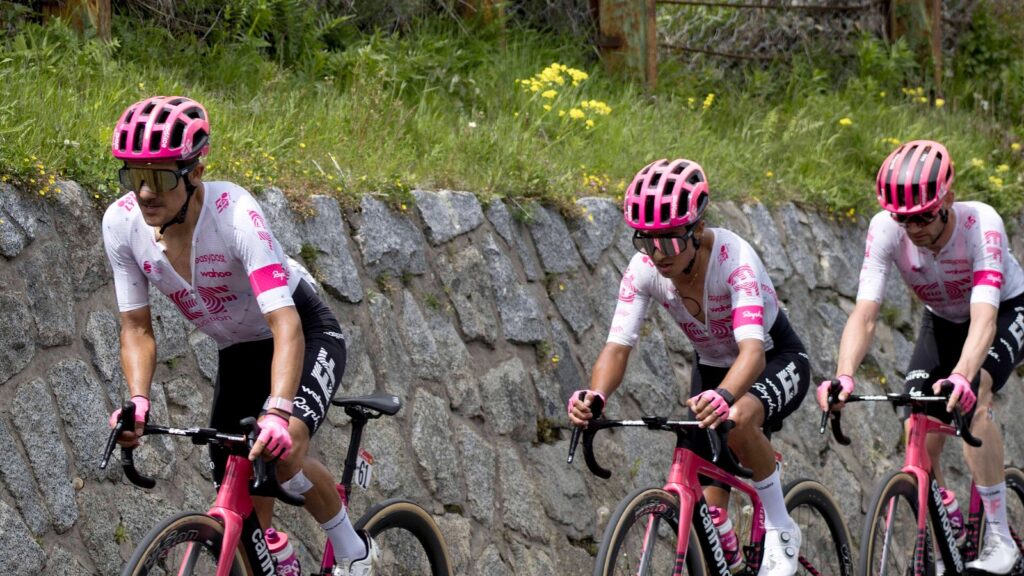 Richard Carapaz ficha por el NSN: el ciclista ecuatoriano con el EF Education-EasyPost en el Giro de Italia 2025